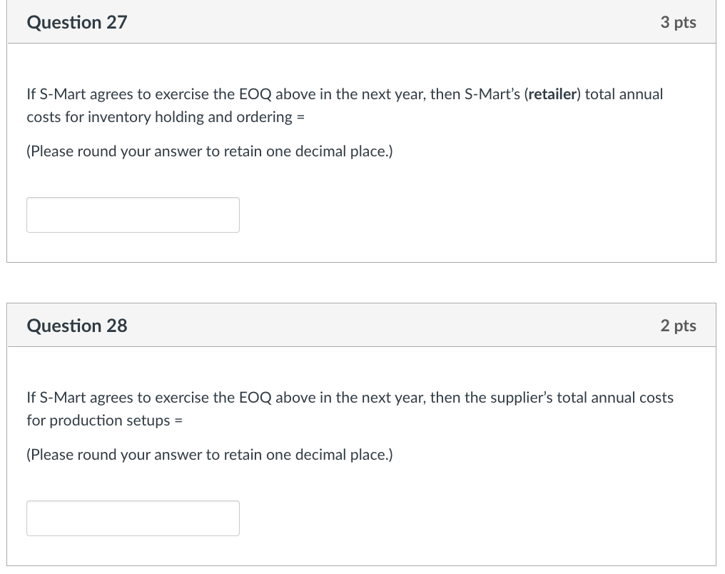 Problem statement - Supply Chain Coordination