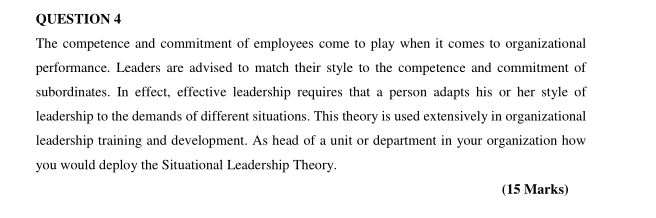 leadership and ethnic QUESTION 2 Compared with