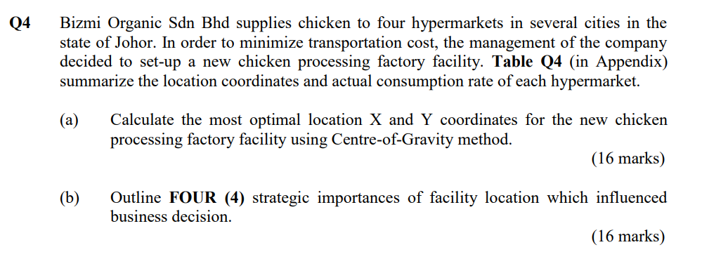 4 Bizmi Organic Sdn Bhd supplies chicken to four