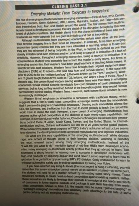 1. What are the core resources and capabilities