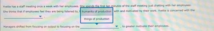 1. Histon of mananement thought ince a week with