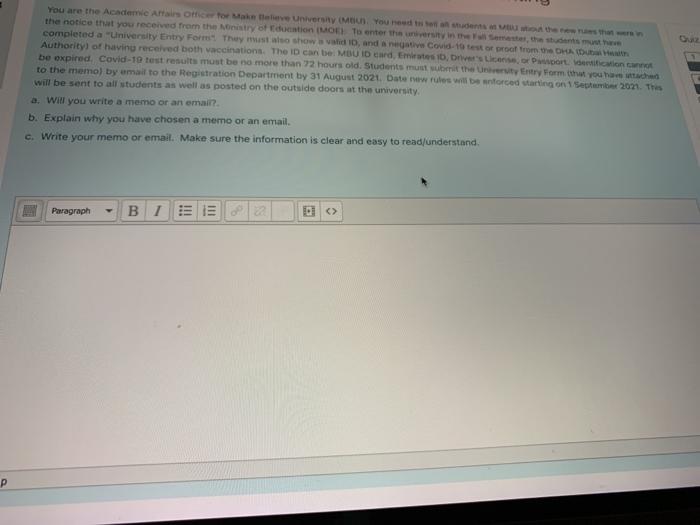 You are the Academie Air Otice torte University.