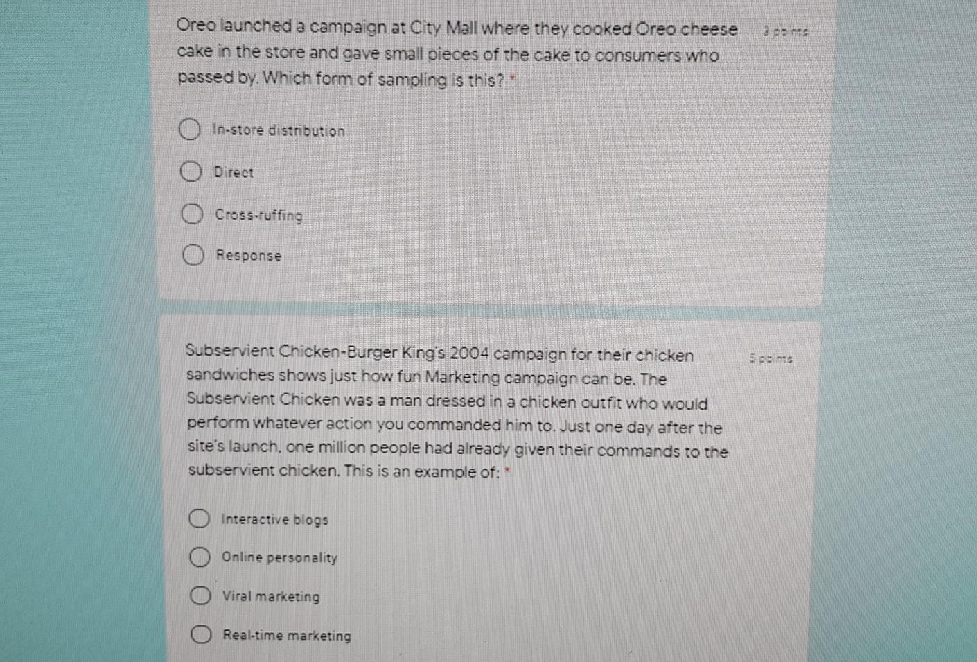 plz hurry i only have 2 hours Oreo launched a