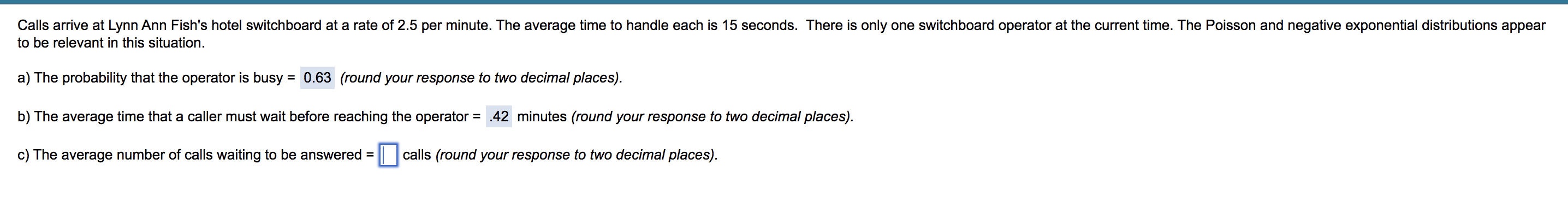 Calls arrive at Lynn Ann Fish's hotel switchboard