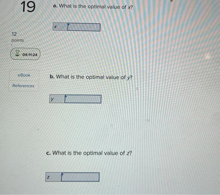 WK Qu. 2-15 Find the optimal solution for the