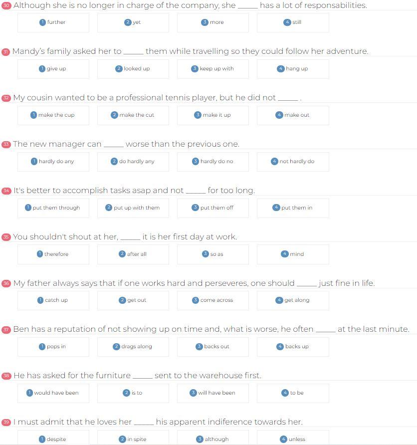 Although she is no longer in charge of the