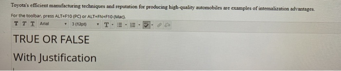 Toyota's efficient manufacturing techniques and