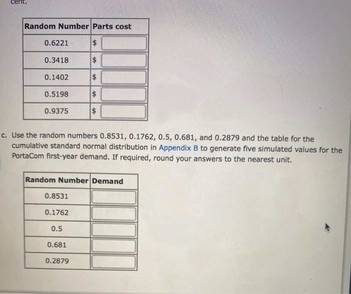 appendix B Problem 12-03 (Algorithmic) Porta Com