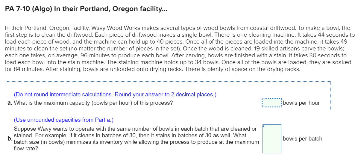 PA 7-10 (Algo) In their Portland, Oregon