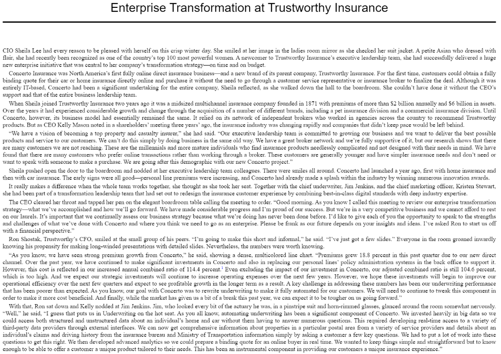 Context Question: Flesh out Sheilas nightmare.