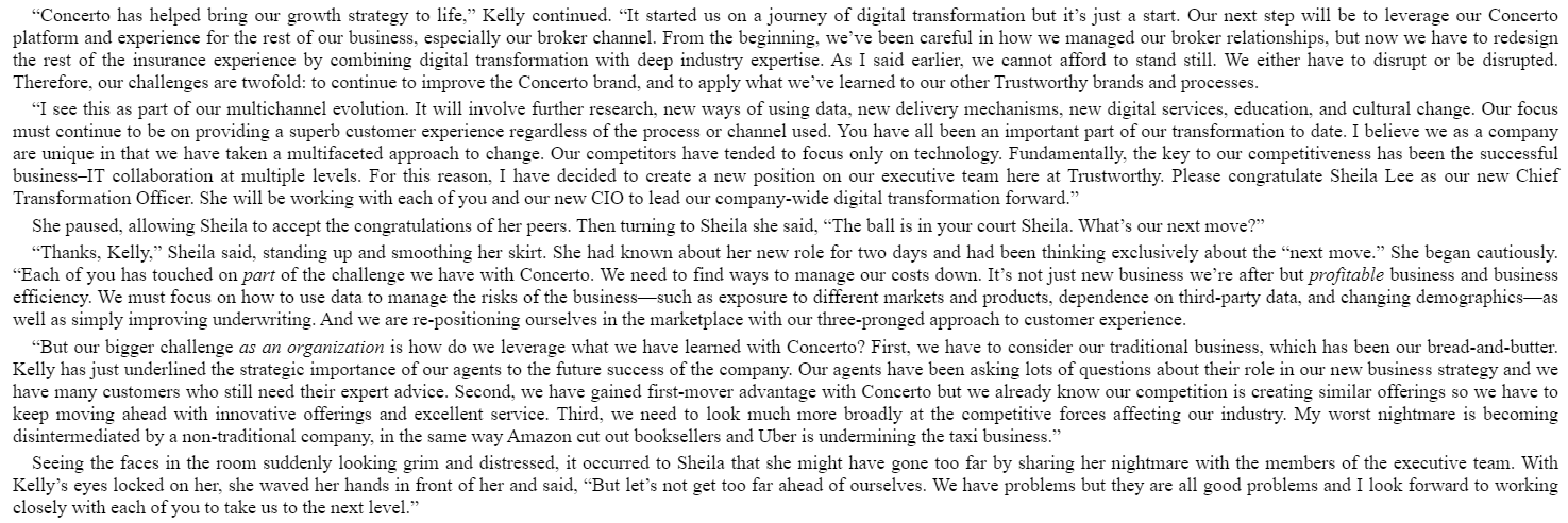 Context Question: Flesh out Sheilas nightmare.