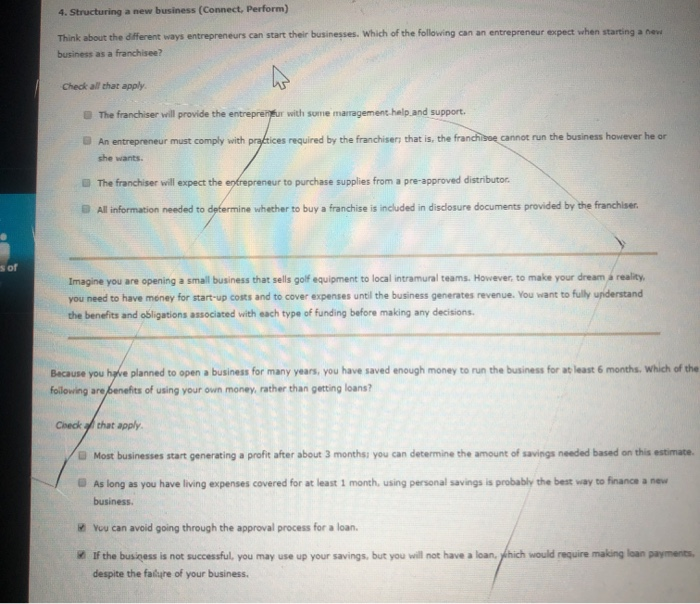 4. Structuring a new business (Connect, Perform)