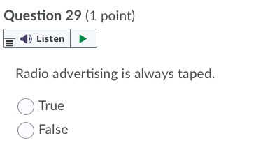 PLEASE HELP ASAP MARKETING HELP Question 29 (1