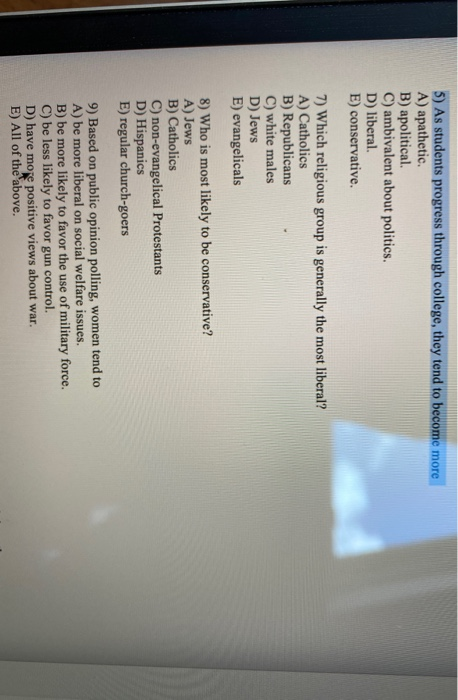 #5, 7, 8, and 9 5) As students progress through