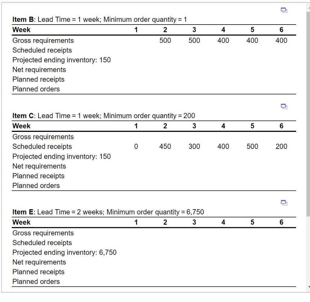 ( A B C * 2 required E F D E F * 2 required * 2