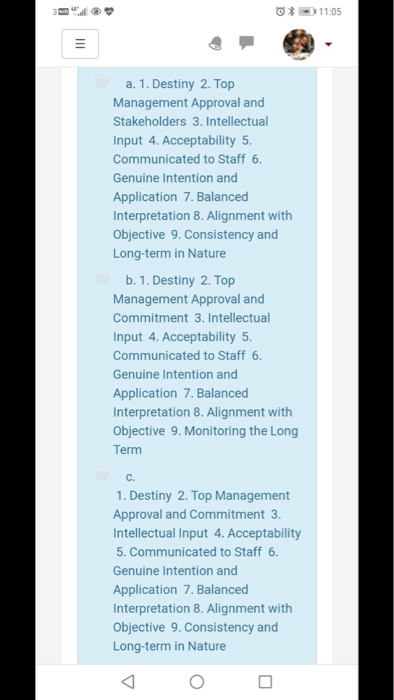 which one is characterstic f business policy a, b