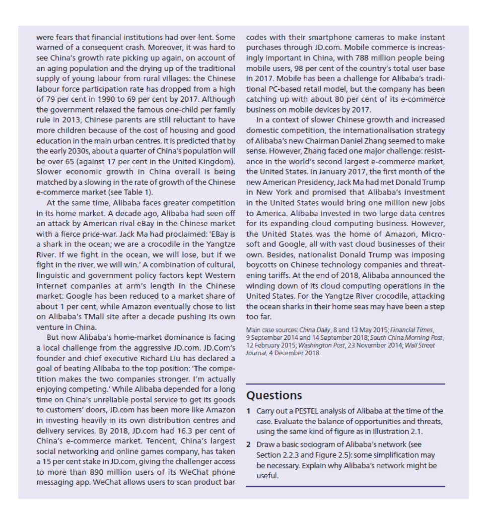 1. Introduction: A brief introduction of the case