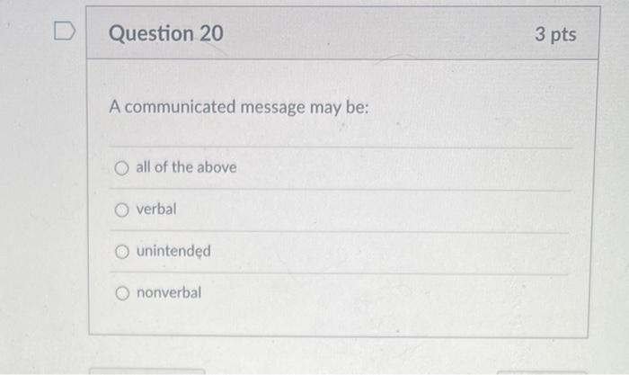 please answer all Question 18 3 pts Carl is a
