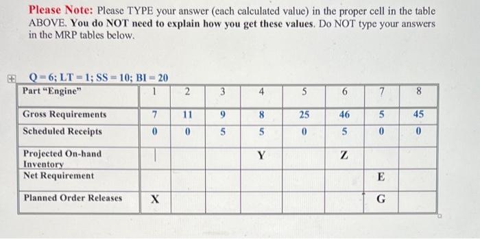help please (with steps) Please Note: Please TYPE