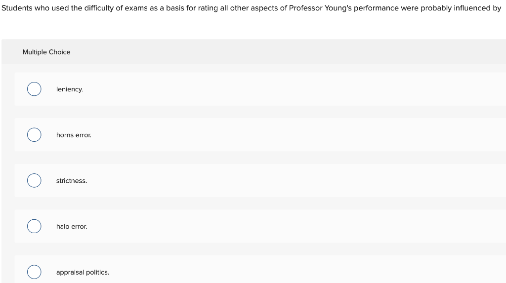 1. Common Errors in Performance Evaluations