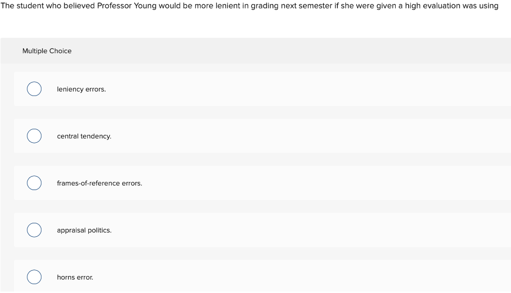 1. Common Errors in Performance Evaluations