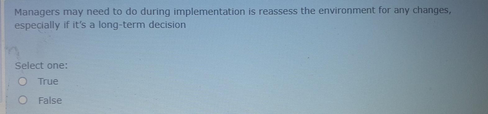 29 Managers may need to do during implementation