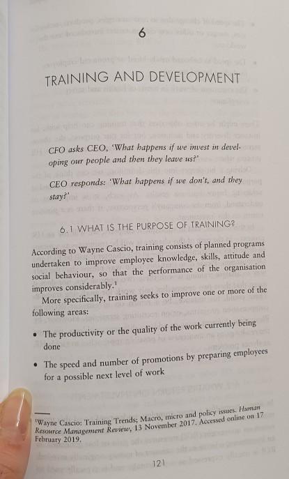 Is it possible to estimate the ROI of training