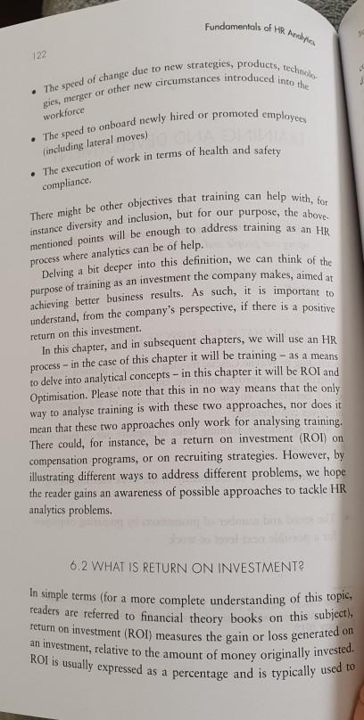Is it possible to estimate the ROI of training
