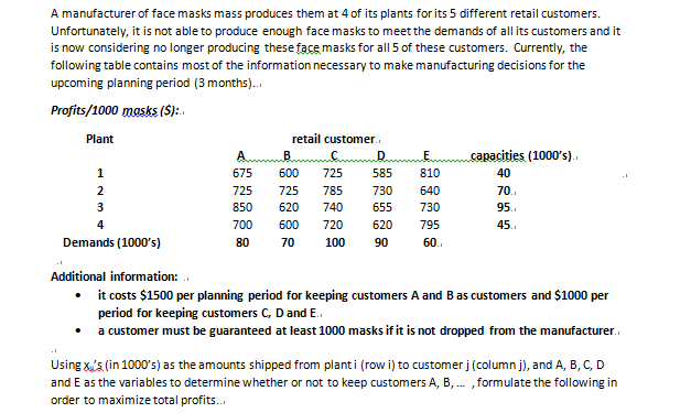 The objective function (you can use after the