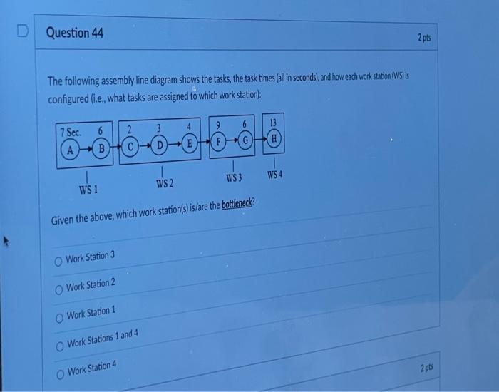 2 pts D Question 46 The figure below shows a