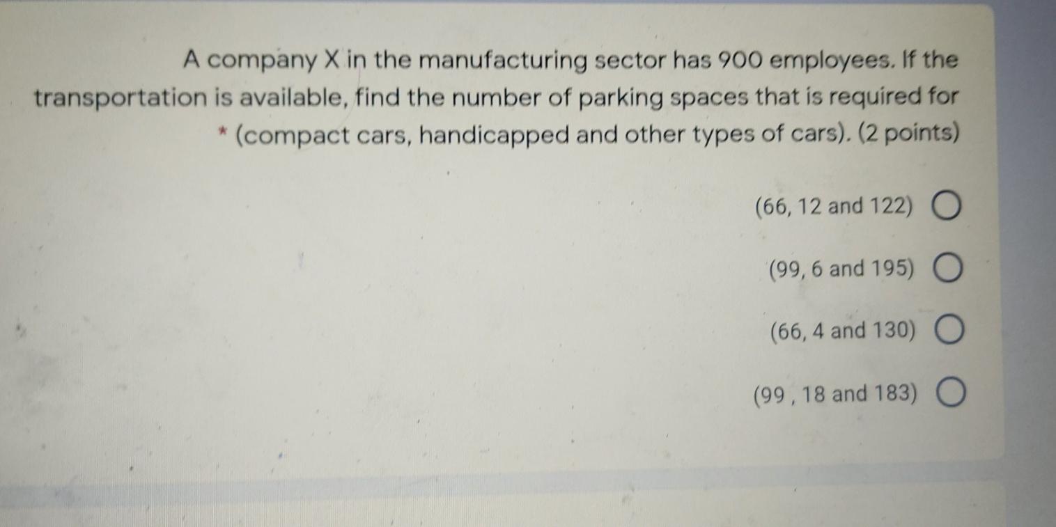 A company X in the manufacturing sector has 900