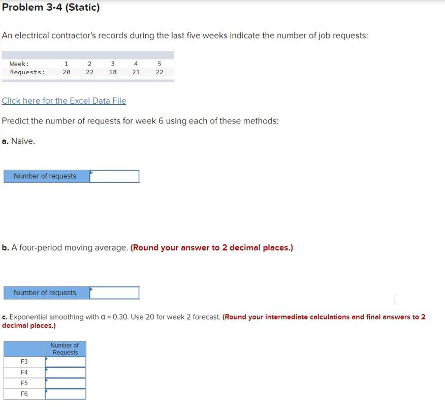 Problem 3-4 (Static) An electrical contractor's