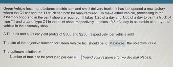 hello please help please answer the optimum