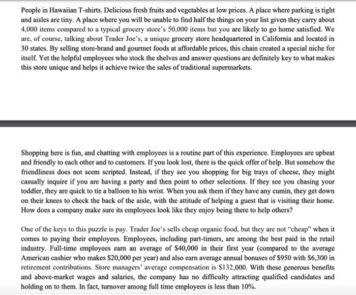 Read the case study given below and answer the