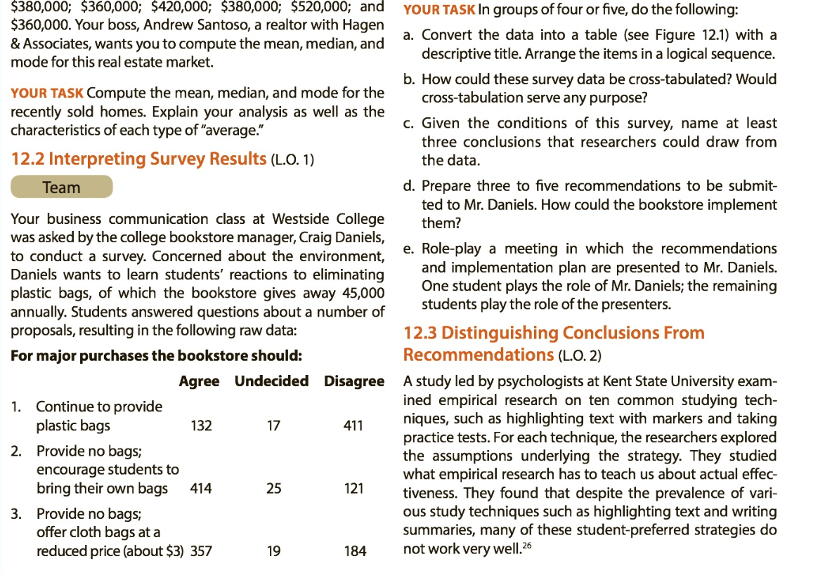 12-2 (just b, c, and d) $380,000; $360,000;