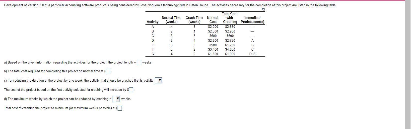 Development of Version 2.0 of a particular