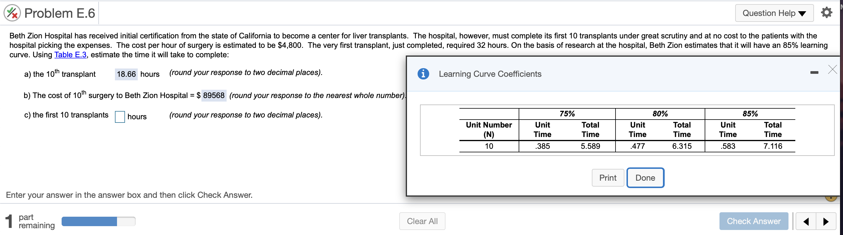 Xx Problem E.6 Question Help Beth Zion Hospital