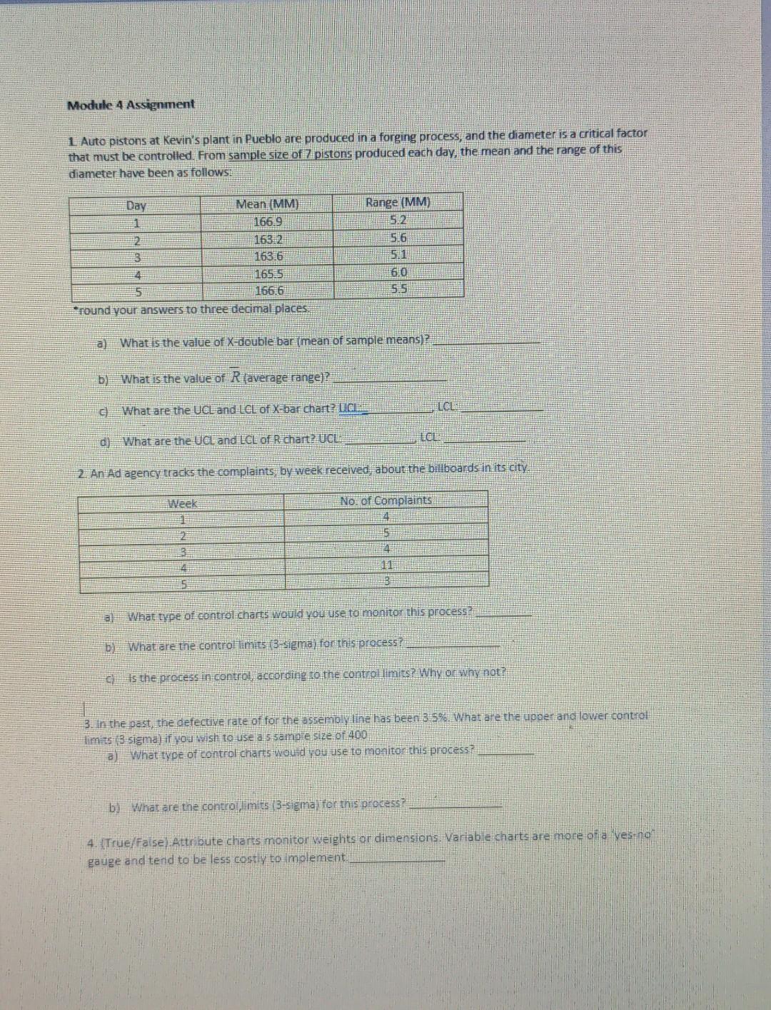 Thank you for your time and consideration! Module