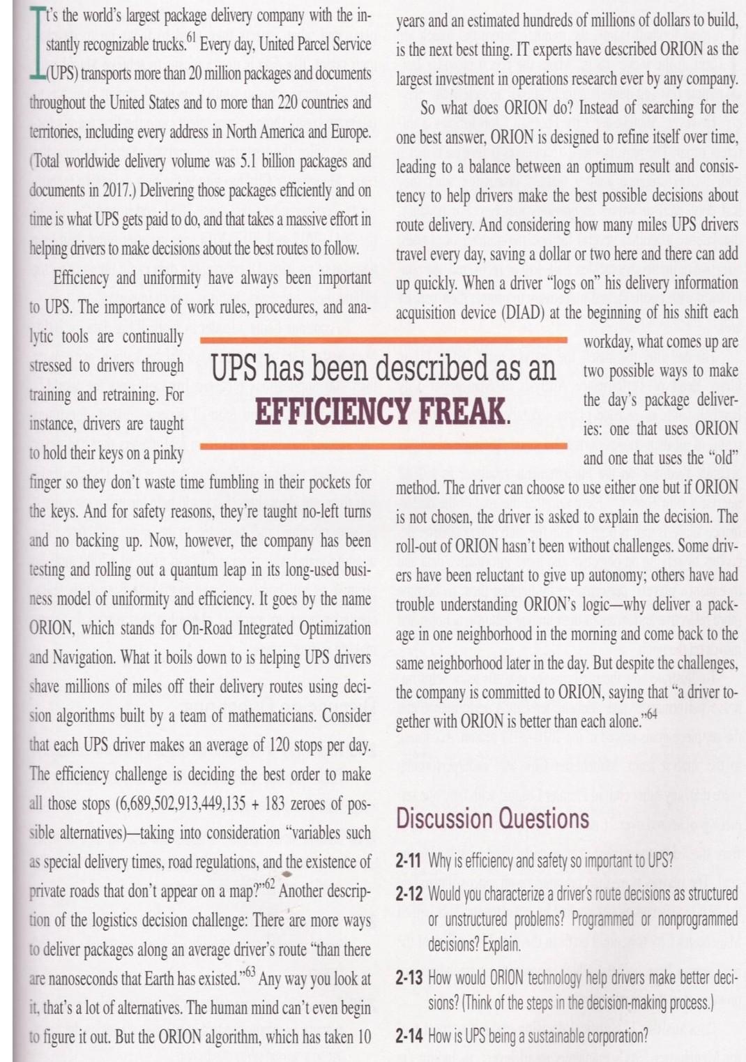 Tt's the world's largest package delivery company