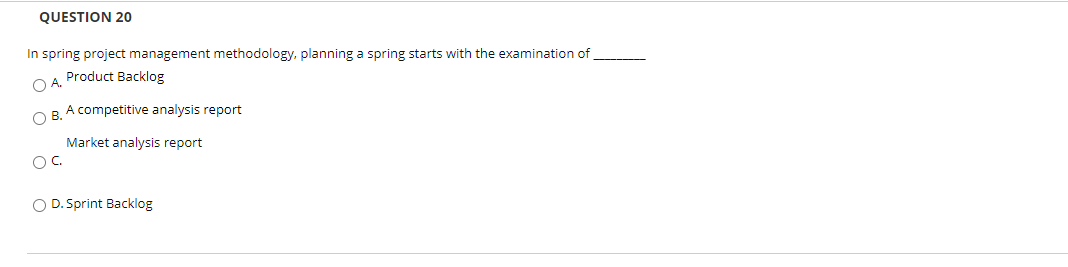 QUESTION 1 The most important resource you need