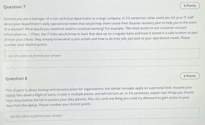 2 Points Question 1 Read the article Asking the