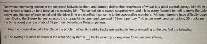 The wheat harvesting season in the American