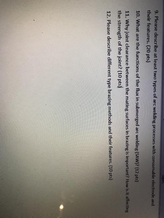 Styles 9. Please describe at least two types of