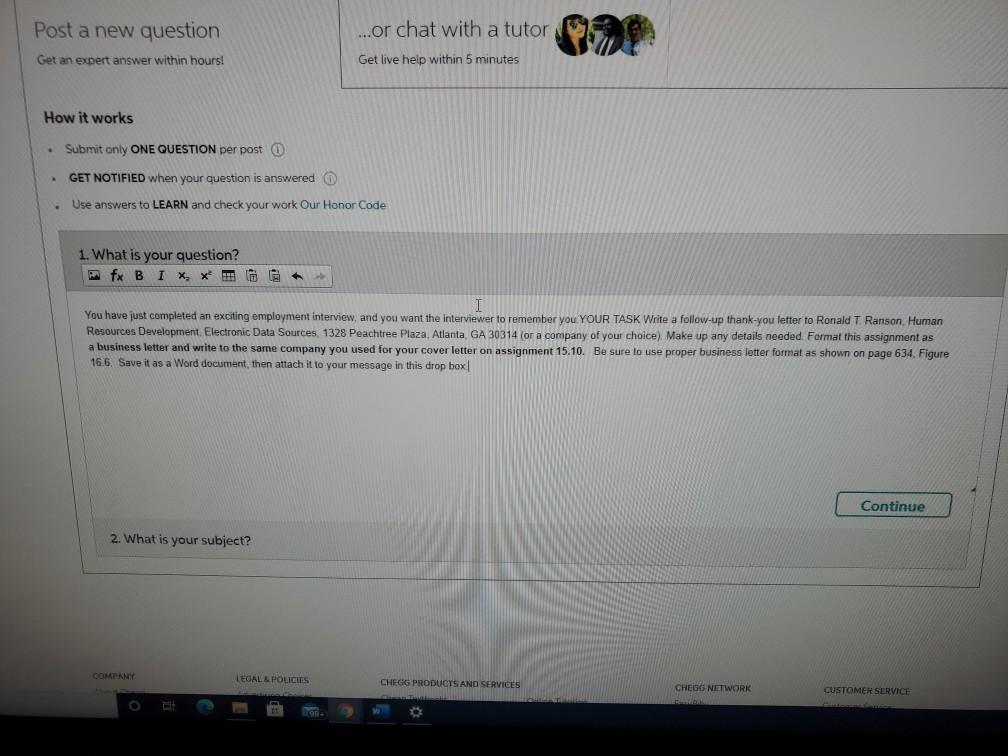 Figure 18Interview Follow-Up Message Todd D.