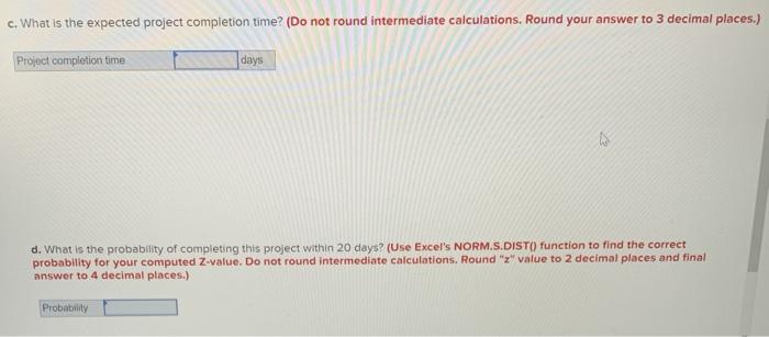 The following represents a project that should be