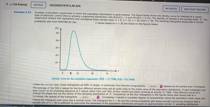 This is ONE question. 2. (-/10 Points) DETAILS
