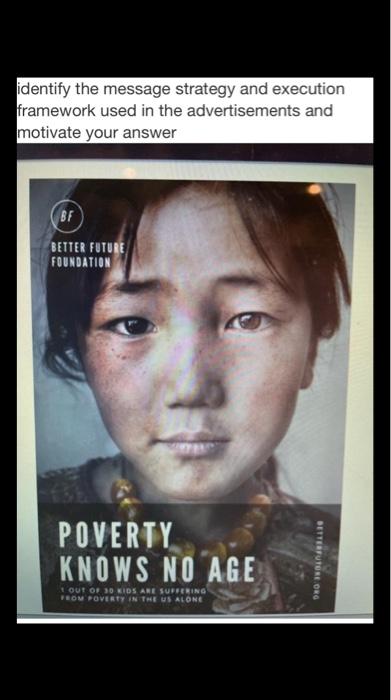 identify the message strategy and execution