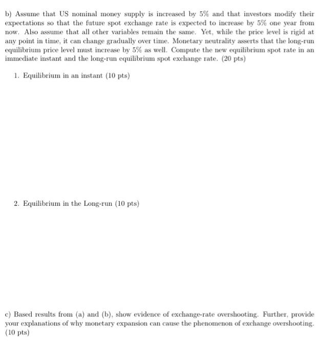 Problem 1. (35 Points) Determine the equilibrium