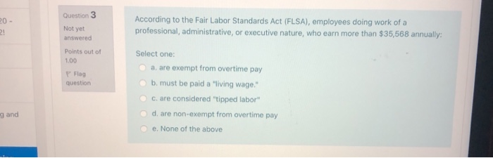 Question 1 Which of the following were discussed