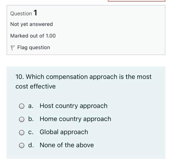 14. Why is self initiated global mobility